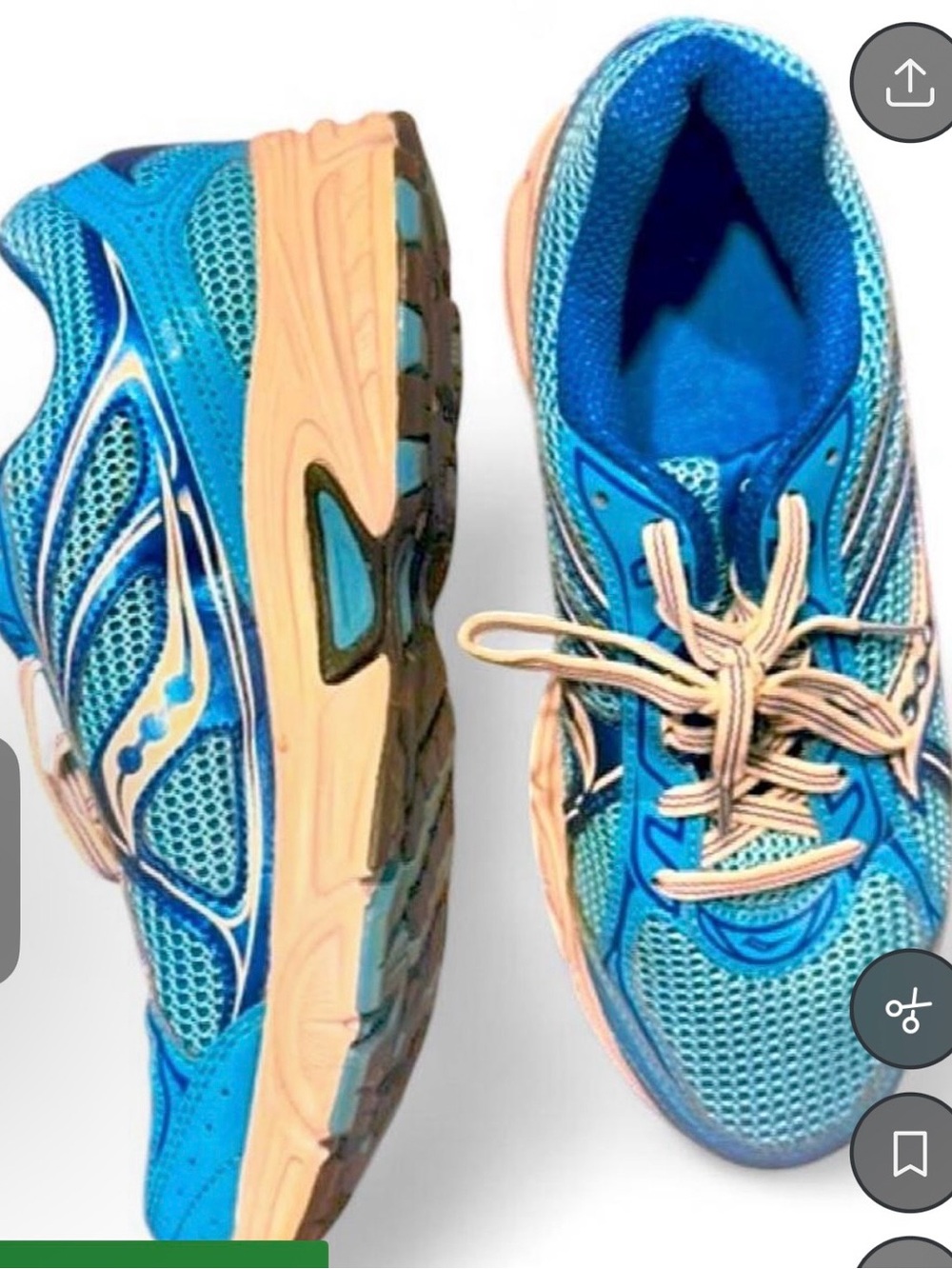 Light Blue Women's Running Sneakers